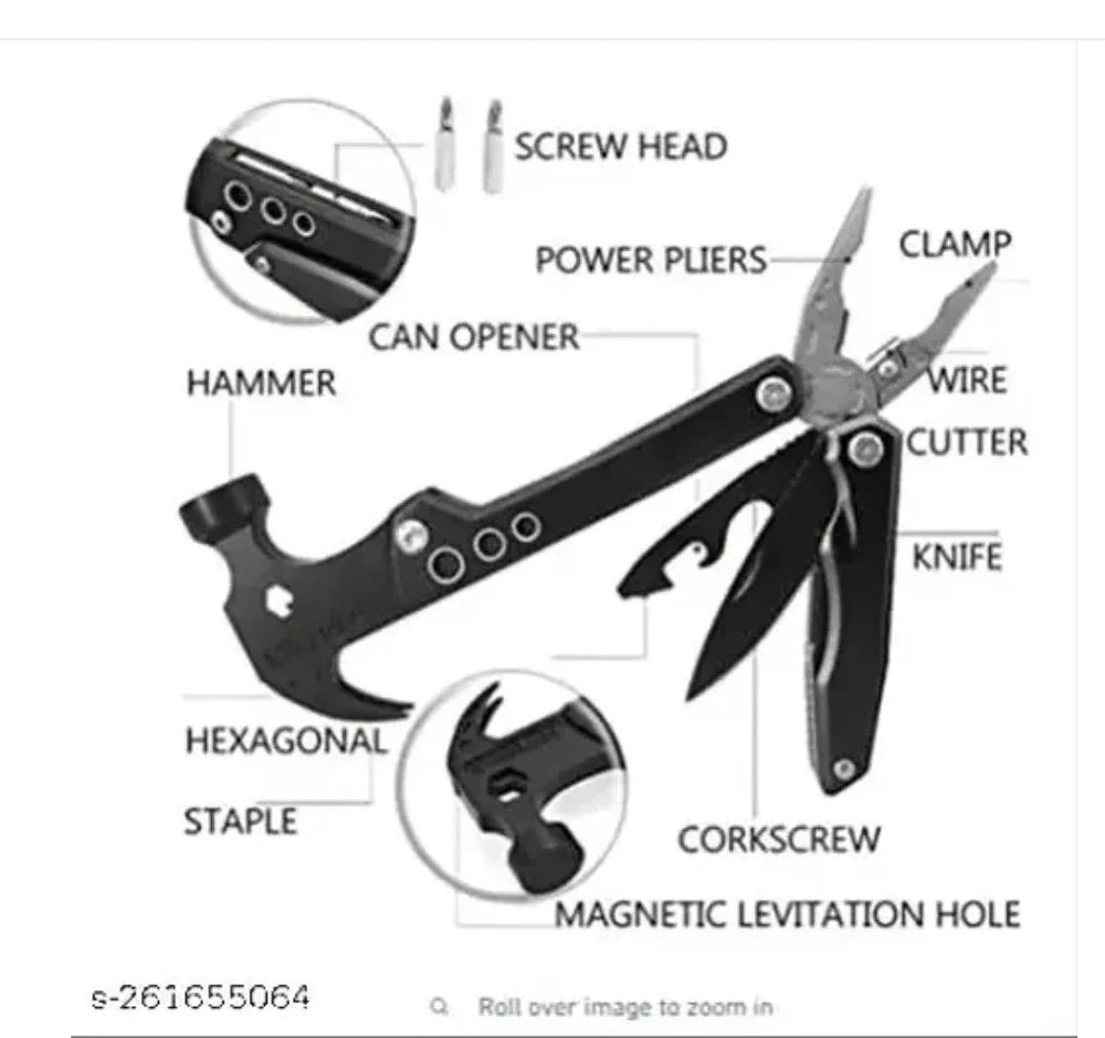 Multifunctional 12 in 1 Hammer Plier