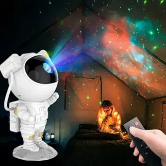 Astronaut Galaxy Projector with Remote Control – 360°