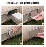 Single Air Bed, Inflatable Bed with Built-in Electric Pump.