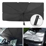 Car Sunshade Windshield Cover, Umbrella Windshield Sunshade for Car Front Window Sun Protection
