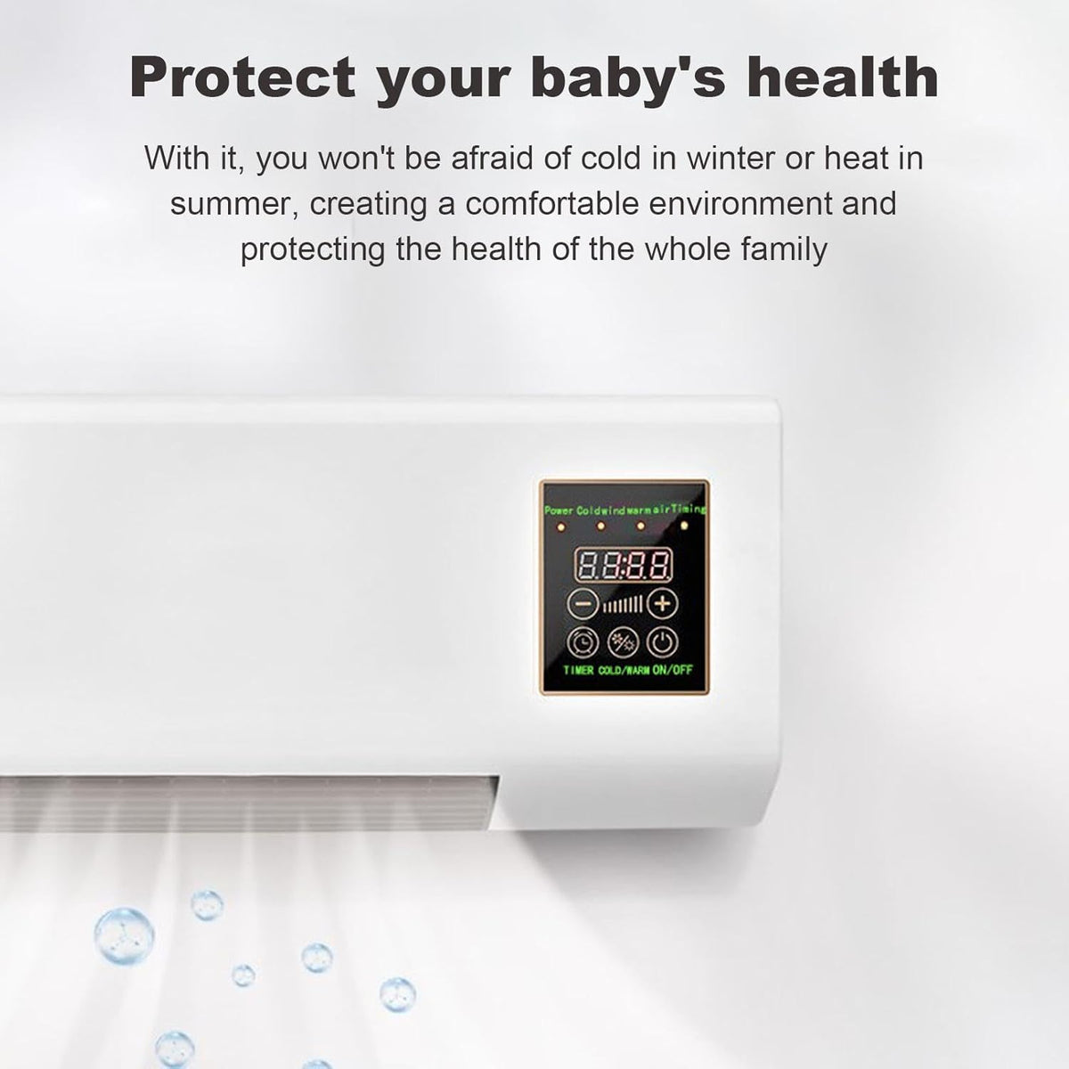 New Portable Smart Air Conditioner, Wall Mounted Air Conditioning Unit