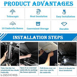 Car Sunshade Windshield Cover, Umbrella Windshield Sunshade for Car Front Window Sun Protection