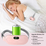 Portable Cordless Period Cramp Massager & Heating Pad