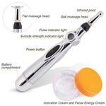 Meridian Energy Massage Pen, Electric Acupuncture Point Massage Laser Therapy Pen For Pain Relief, Body, Head, Back, Neck, Leg Massager, Assorted