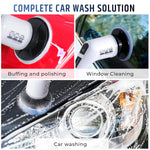 9-in-1 Electric Cleaning Brush – Multi-Surface Power Scrubber with Dual Speeds, Extendable Handle, Rechargeable Battery, and 9 Brush Heads for Home, Bathroom, Kitchen, Car (Pack of 1)