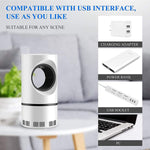 Eco-Friendly Electronic LED Mosquito Killer Machine Trap Lamp Theory Screen with USB-Powered Electronic Machine Ideal for Bedroom, Study Room and Living Room