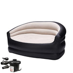 Comfort Outdoor and Indoor Portable Double Air Sofa Inflatable Sofa Bed Inflatable Sofa. Ergonomically designed for optimal relaxation, perfect for lounging in any space.