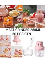 Mini Electric Meat Grinder 250ml