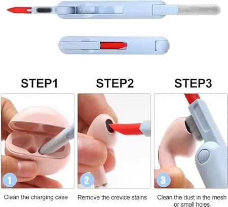 7 in 1 Electronic Cleaner KIT, Cleaning KT for Monitor Keyboard AIRPODS